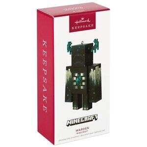 New! Minecraft Warden Hallmark Keepsake Christmas Ornament 2023 Video Game Enemy